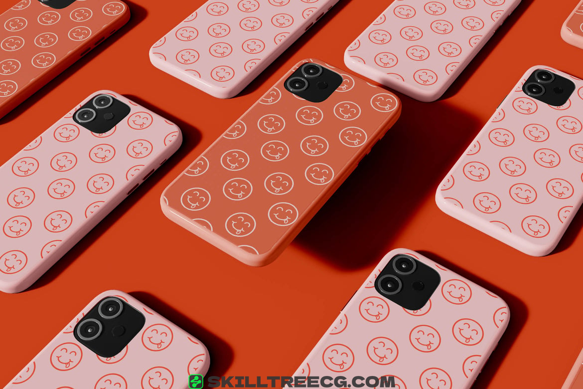 Smartphone Cases Mockup（668815）-技能树